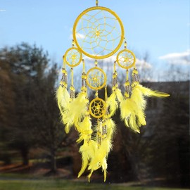 Pink Pineapple handmade dream catcher with silver beads, 12 cm diameter, 35 cm long