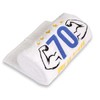 Abc Casa 70th Birthday Gift Towel with Embroidered Muscles for