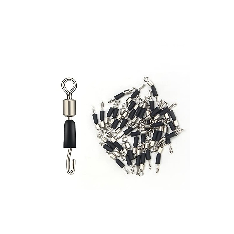 TFS Angling Quick change hook length swivel connector.10,20 or 30