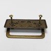 MuDuJia 4-Pack 2 1/2" Antique Brass Bail Drawer Pull Hanging