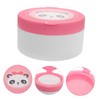 Ipetboom Fluffy Powder Puff Container for Care Soft and Makeup