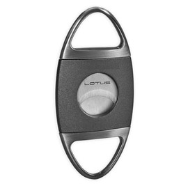Lotus Cigar Cutter Serrated Jaws, Gunmetal