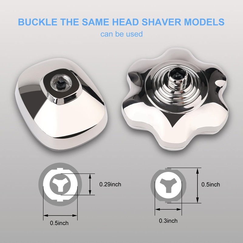 7 Magnetic Replacement Blades for ROSSIFUR Lovcoyo Gisaae Bazivve ElectriBrite