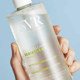 SVR Sebiaclear Eau Micellaire Agua Micelar para Piel Grasa y con Tendencia al Acné, 400 ml