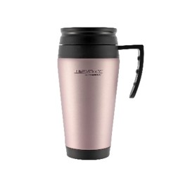 Thermos THERMOcafé™ Stainless Steel Outer Foam Insulated Travel Mug - Mauve 400mL