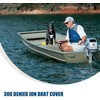 GOODSMANN Marine Grade Heavy Duty 300D Jon Boat Covers, Fits