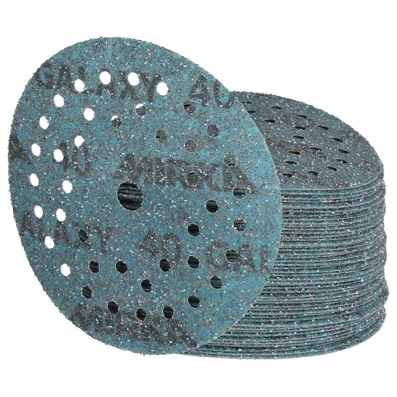 Mirka Galaxy Epoxy Sandpaper 125 mm Velcro Grain 40 for