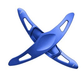 SANRILY Paddle Shifter Extensions for Kia 2020/2021 K5 Metal Steering Wheel Sport Paddle Shifters - Blue Trim Cover