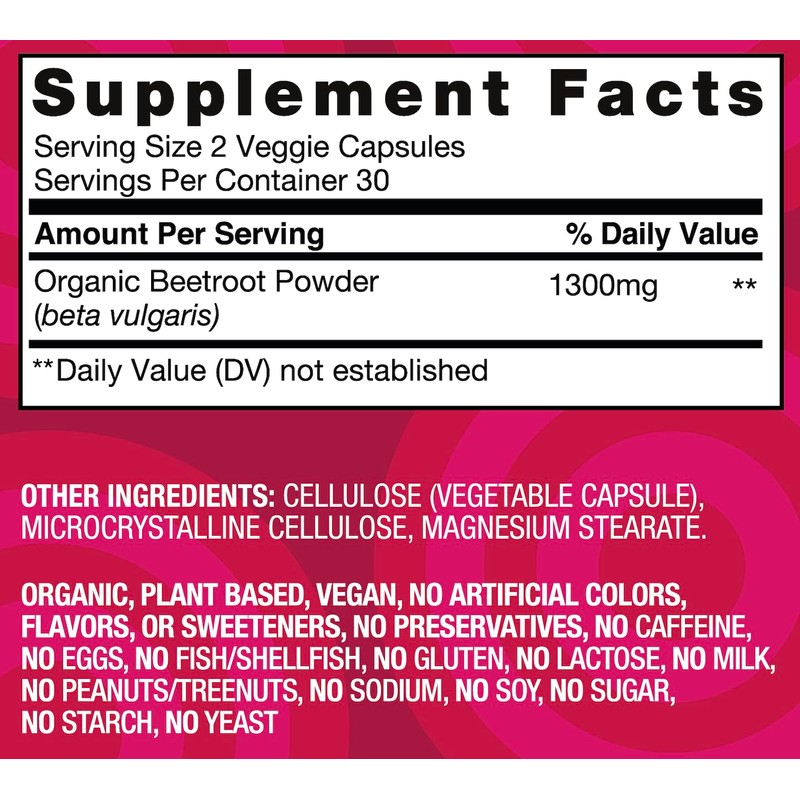 Harvest of Nature Beet Root, 1300 mg