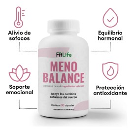 Menobalance Menopausia 30 Das  Bochornos Sofocos Hormonal Sin Sabor                                                                                   