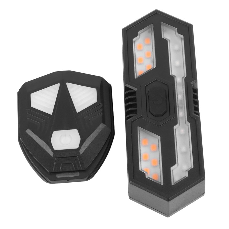 Bike Tail Light Wireless Remote Control Safety Bicycle Night Riding