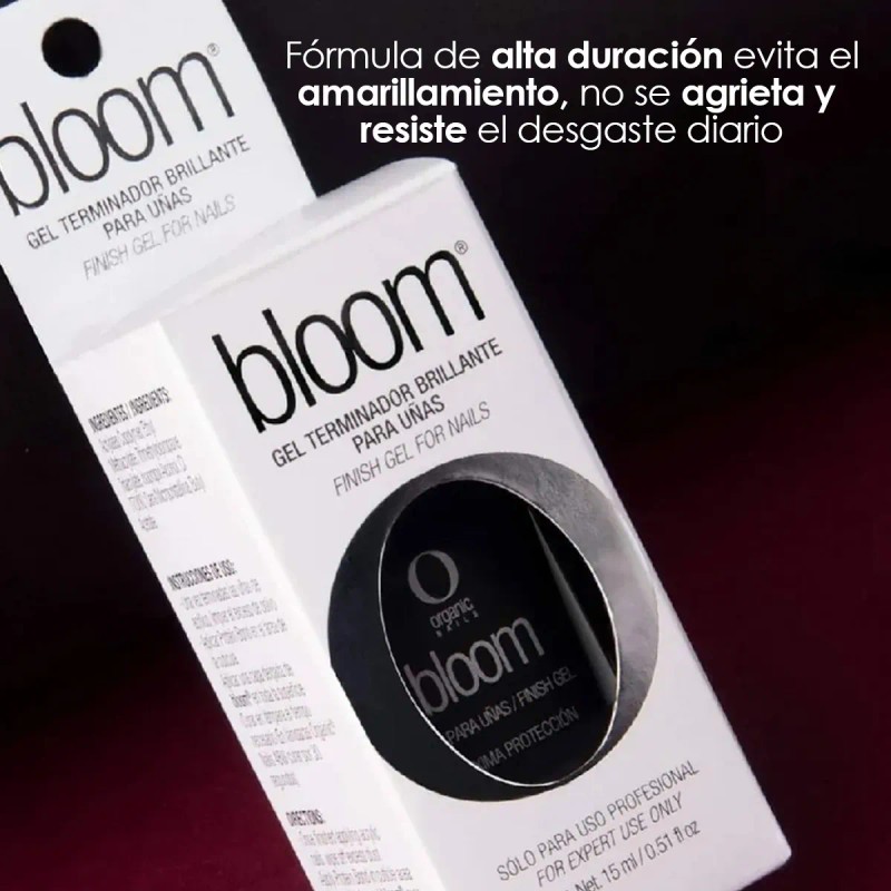 Kit Dos Protein Bond + Bloom Decoracion Uñas Organic Nails