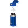 Thermos Unisex Youth Funtainer Insulated Water Bottle, Navy, 0.35 Litre