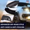 PIT66 Fender Flares, Compatible with 1984-2001 Jeep Cherokee 4-Door Sport