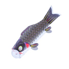 Levemolo Dragon Boat Festival Carp Banner 1.5m Japanese Style Flag Decorative Photo Backdrop for Events