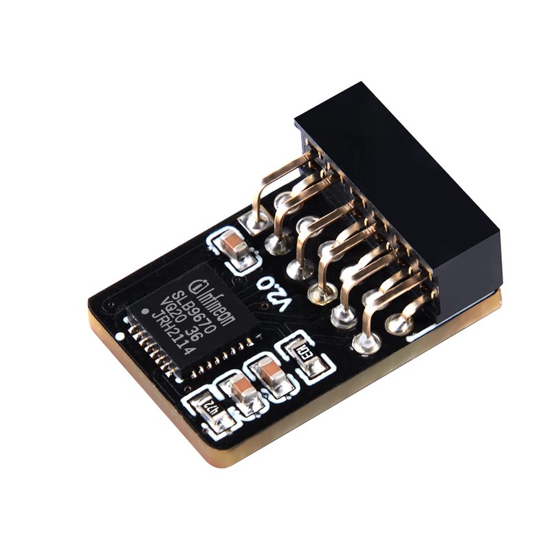 NewHail TPM2.0 Module TPM SPI 12Pin Module with infineon SLB
