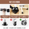 ZDDLOINP Caster Stopper Caster Fixed Caster with Anti-Scratch Protective Foot