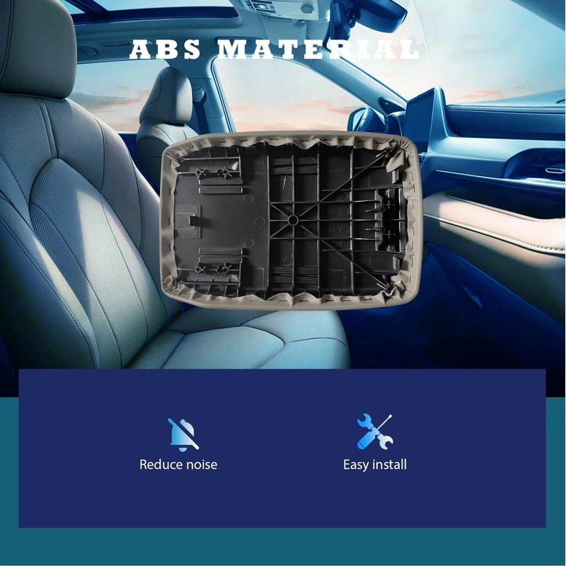 FULGURALSNAIL Center Console Lid Armrest Replacement Kit fit for Toyota