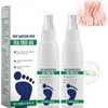 2PCS Foot Sanitizer Spray with Tea Tree Oil,Clear Foot Sanitizer