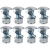Pack of 8 784-5581A (5/16-18) 5/8" Carriage Bolts Nuts kit