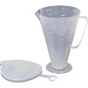 RATIO RITE 2-Stroke Oil Ratio Pre-Mix Measuring Cup with Lid