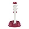 Pet Lift Drinking Fountain Food Automatic Feeding Dog Water Dispenser