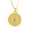 LDS Bookstore Names of Jesus Necklace - Gold
