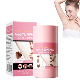 Whitening Skin Stick, Aufhellende Creme für Achseln, Knie, Ellbogen,Aufhellungscreme für dunkle Knie und Ellbogen, Gleicht Den Hautton Aus Und Reduziert Hyperpigmentie cream meibai