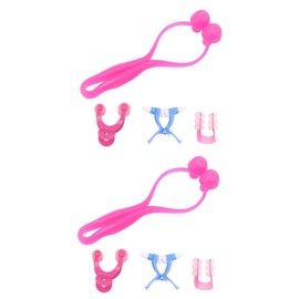Baluue 2sets Nose Clips for Rhinoplasty Nasal Bridge Nose Shaper for Lifting and Straightening and for Facial Beauty