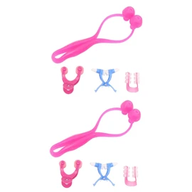 Baluue 2sets Nose Clips for Rhinoplasty Nasal Bridge Nose Shaper for Lifting and Straightening and for Facial Beauty