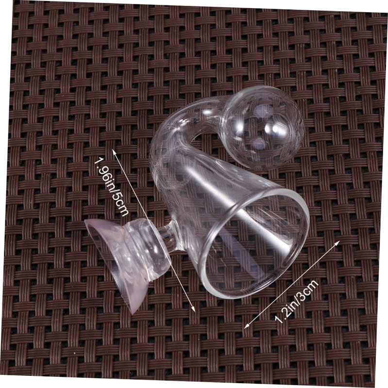 BUGUUYO 2pcs Aquarium Co2 Glass Checker Co2 Monitor for Aquarium