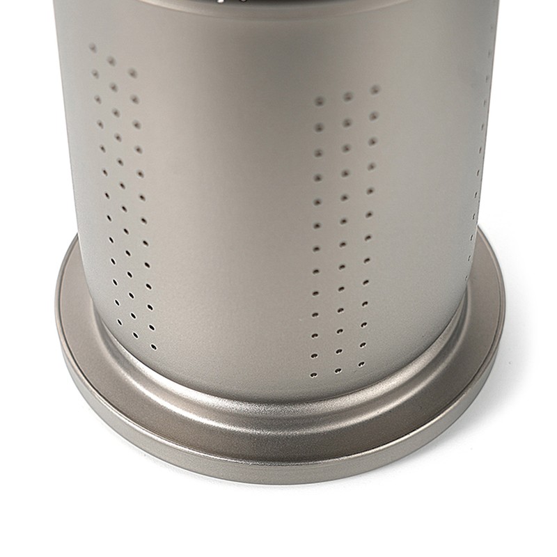 Titanium Tea Pot Cups Set Outdoor Camping Tea Service Lightweight