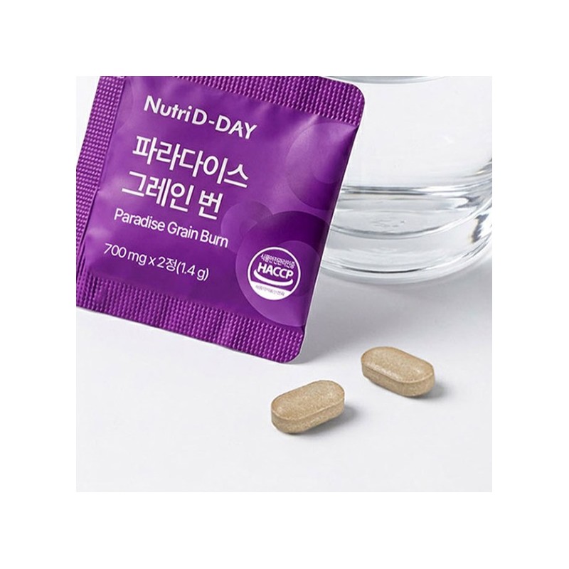 뉴트리디데이 파라다이스 그레인 번 14p, 19.6g, 1개 Nutri D Day