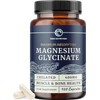 Magnesium Glycinate 400mg | Chelated Bisglycinate for Muscle Relaxation, Bones,