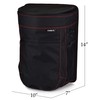 Masirs Vehicle Trash Can - Large Removable Leakproof Garbage Bag,