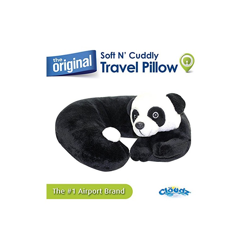 Cloudz Kids Plush Animal Neck Pillow - Panda