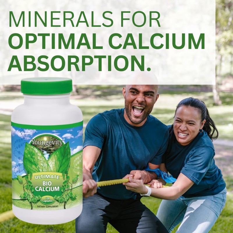 Youngevity Bio Calcium™ - Bioavailable Chelated Calcium + Magnesium, Zinc,