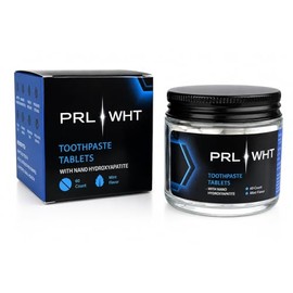 Fluoride Free Toothpaste Tablets - Natural Whitening, Nano Hydroxyapatite, Xylitol, Remineralizing, Plastic Free, Eco & Travel Friendly, For Sensitive