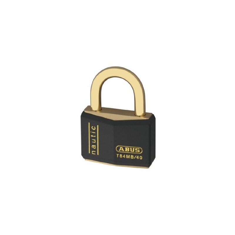 Abus T84Mb/40 Padlock Black Twin Pack