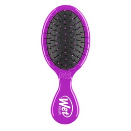 Wet Brush Mini Detangler Hair Brush, Pink - Detangling Travel Hair Brush - Ultra-Soft IntelliFlex Bristles Glide Through Tangles with Ease - Pain-Free - All Hair Types