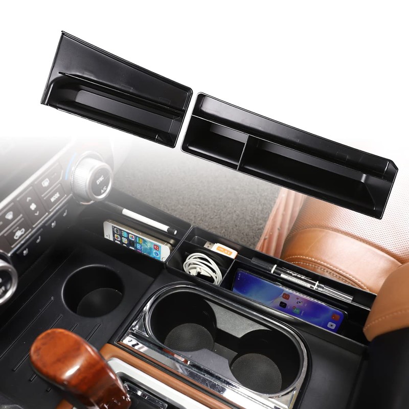 CHEAYAR for Toyota Tundra 2014-2021, Gear Shift Console Side Tray