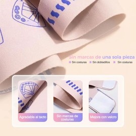 Faja Facial 2 en 1, Reductor de papada en forma de V, Lifting de cara Correa ajustables para Doble Barbilla y la Piel Flácida, Reutilizable,Material T