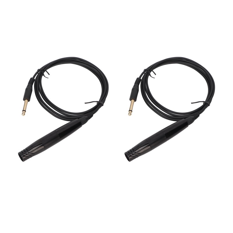 2pcs 5.9ft Tattoo Clip Cords RAC Interface Professional Copper Silicone