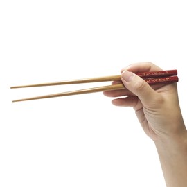 [Obama Dishwasher Safe Chopsticks Made in Japan] Natural Bamboo Chopsticks Made in Japan Premium Japanese Pattern Modern Wooden Chopsticks Bamboo Chopsticks for Home Use (Cherry Blossom Women 21cm)