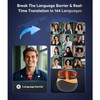 Dpofirs AI Translation Earbuds, 3 in 1 BT5.4 Noise Cancelling
