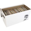 Durable Set of 5 - 7 inch Vinyl Record Storage