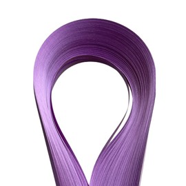 ODETOJOY Quilling Paper Strips Purple 3mm 5mm 10mm Quill Strip Lavender Rolled Paper Filigree Strip Dark Lilac Curled Scroll Coil Paper Strip - 21inch Length (10mm-0.4inch)