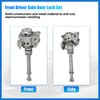 VekAuto 1 Set Front Door Lock Cylinder Set Kit with