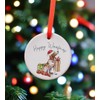 Image Industry German Shorthaired Pointer Ceramic Circle Decoration Festive -