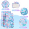 Rapidbok Rapidbok 12 Stück Meerjungfrau Geschenktüten Papier mit 12 Aufkleber,